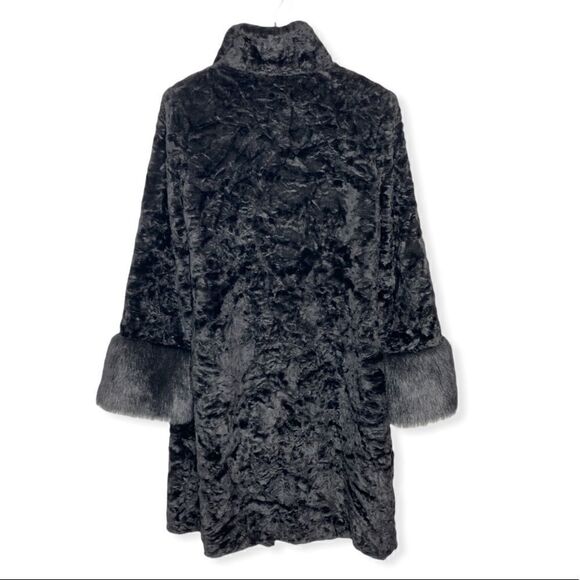 VINTAGE Laura Faux Fur Jacket - Picture 2 of 12